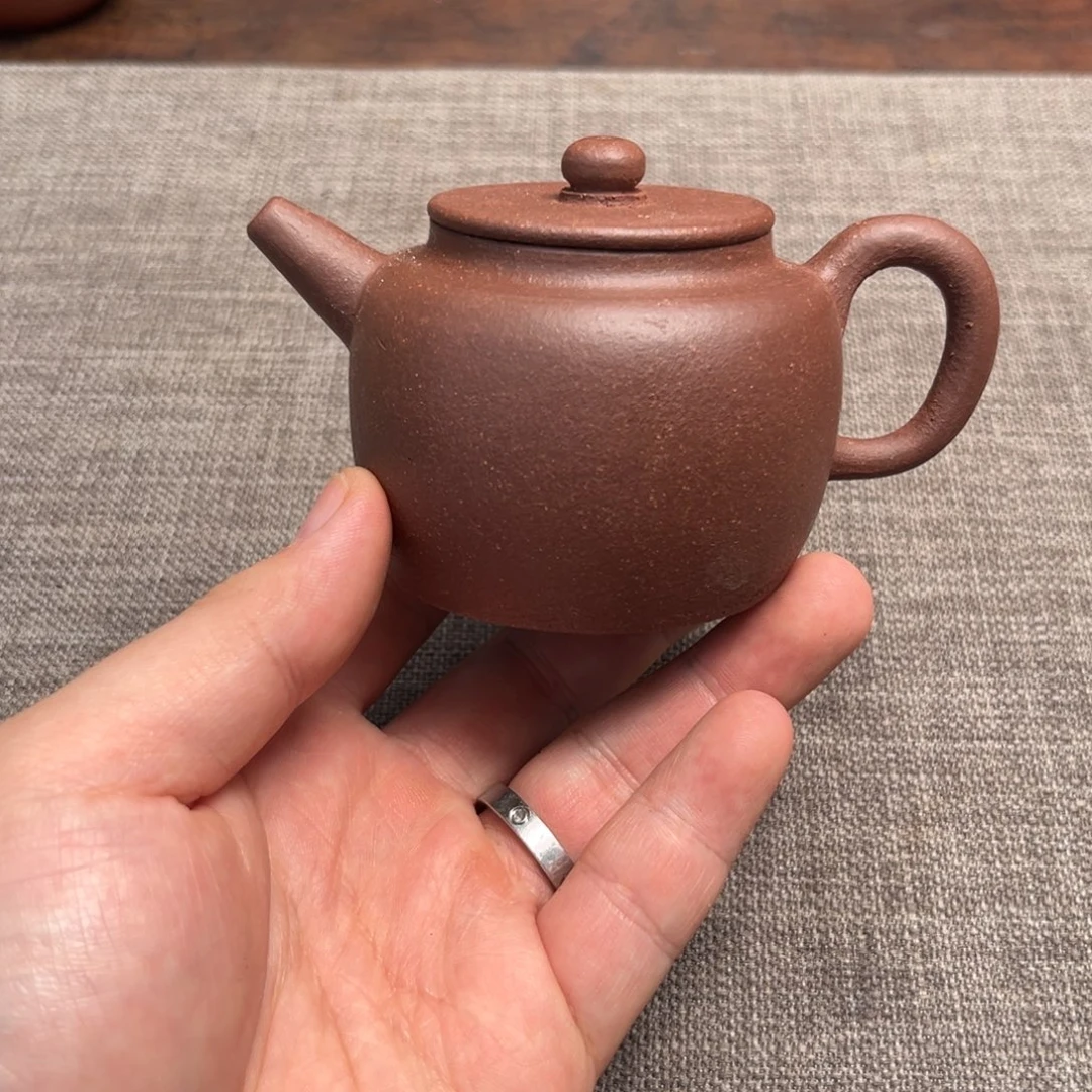 紫砂茶壶全手工 紫泥执壶