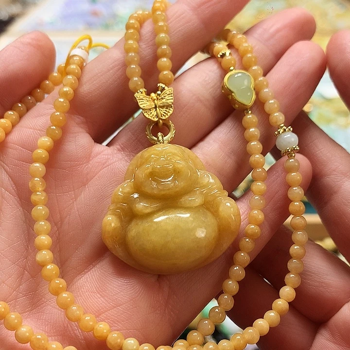 翡翠颈饰未镶嵌吊坠