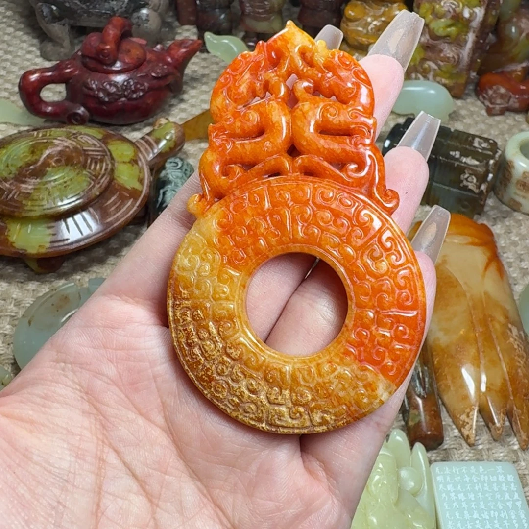 吊坠白玉菩提挂件