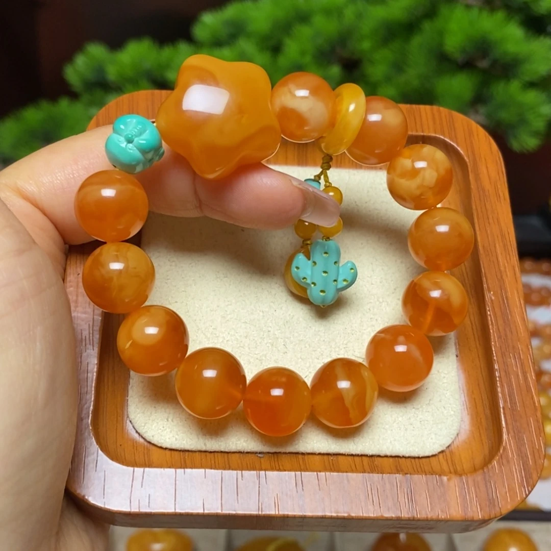 【闪购商品】手链蜜蜡未镶嵌手串
