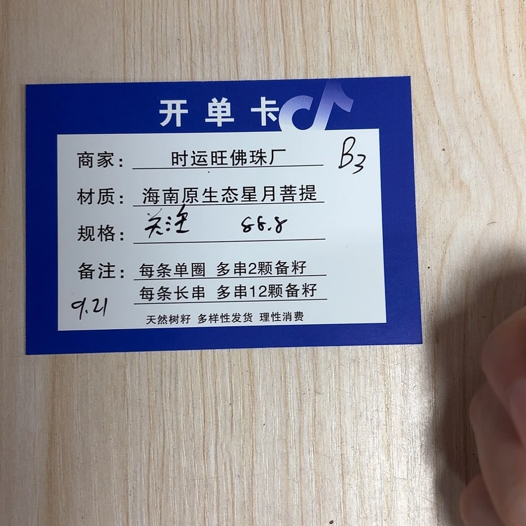 手串星月菩提B3