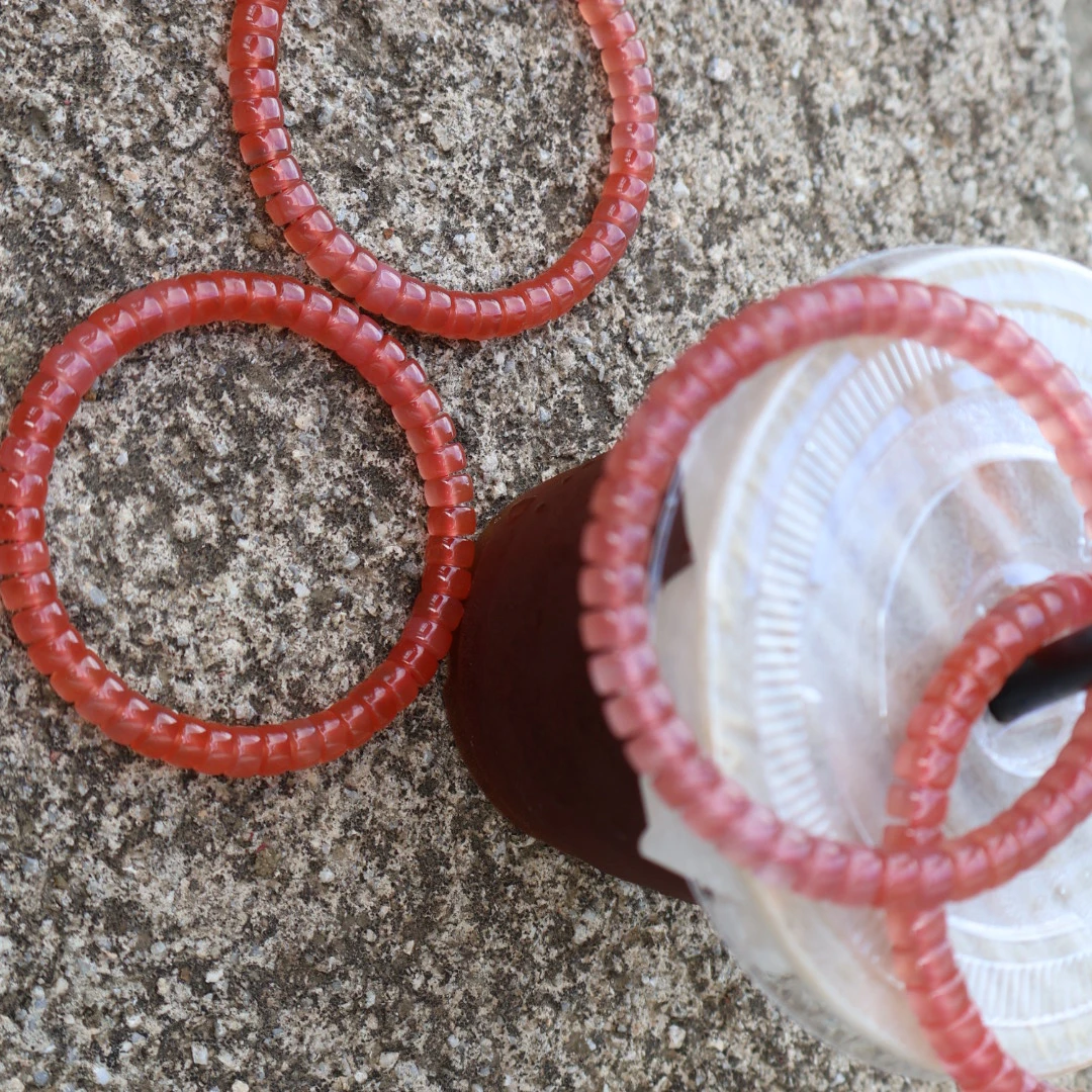 保山南红丽江冰红冰粉色系7mm多样性发其一