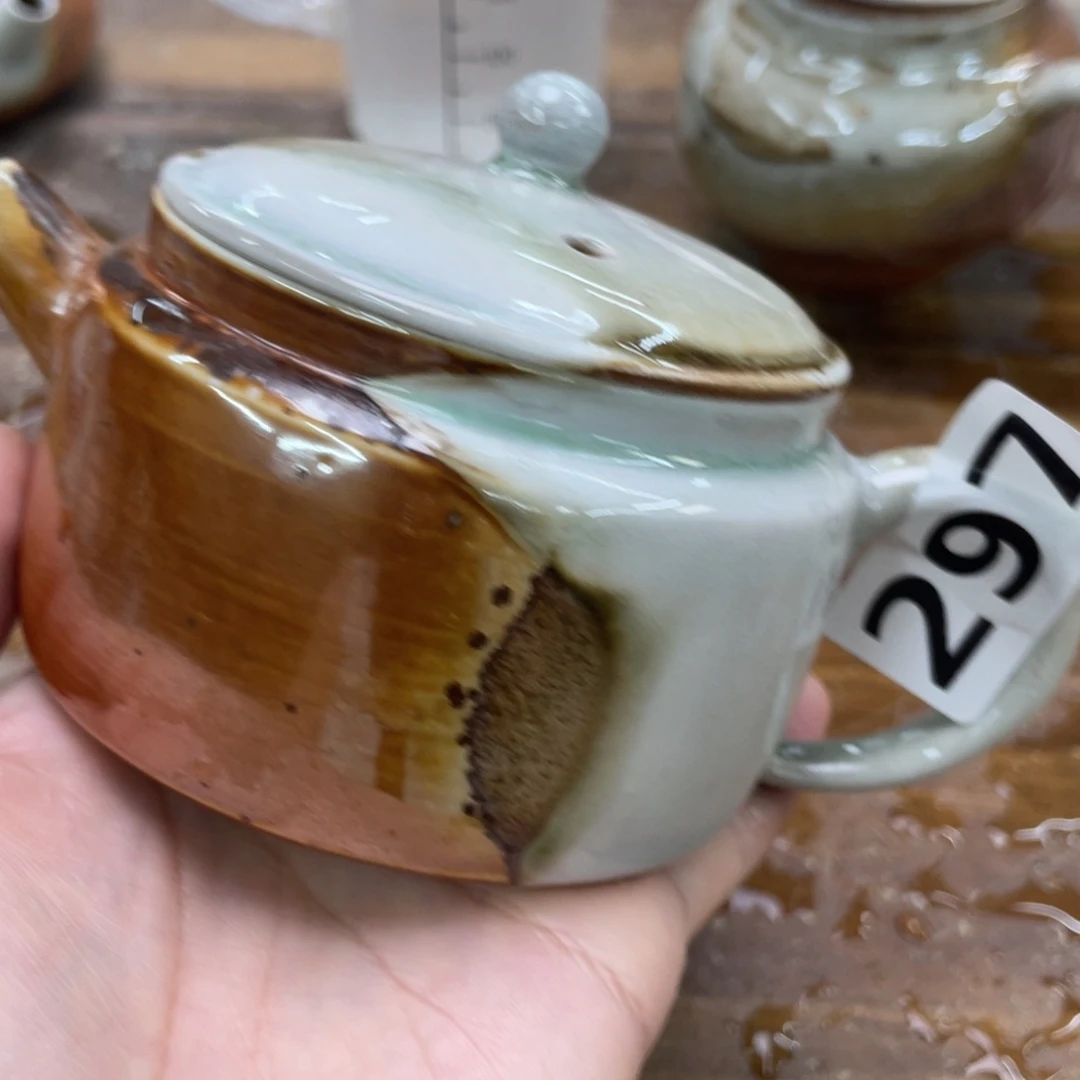 如***院纯手工柴烧茶壶茶具