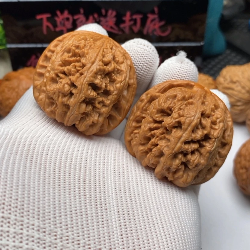 【闪购商品】文玩核桃把件6粗筋