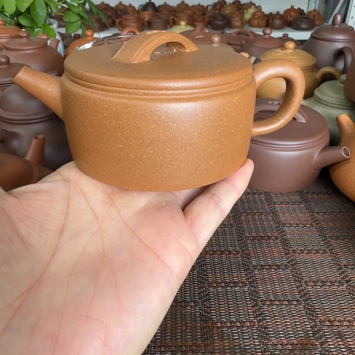 紫砂茶杯将坡汉瓦晃盖200cc