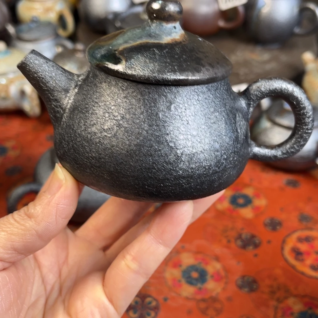 狼***7柴烧茶器主人杯杯柴烧