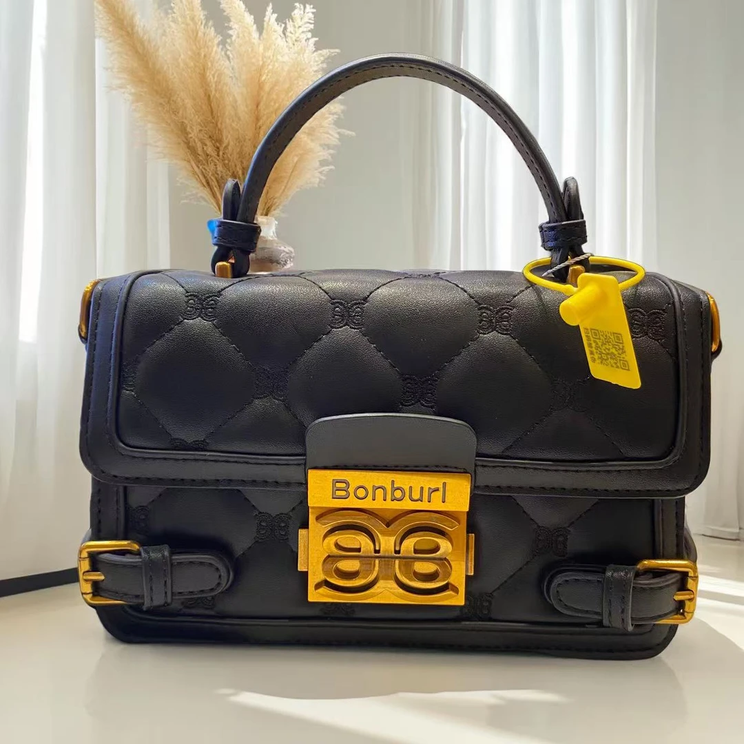 【YOYO】2024新款小包包精致斜跨轻便包-黑色邦宝利-27