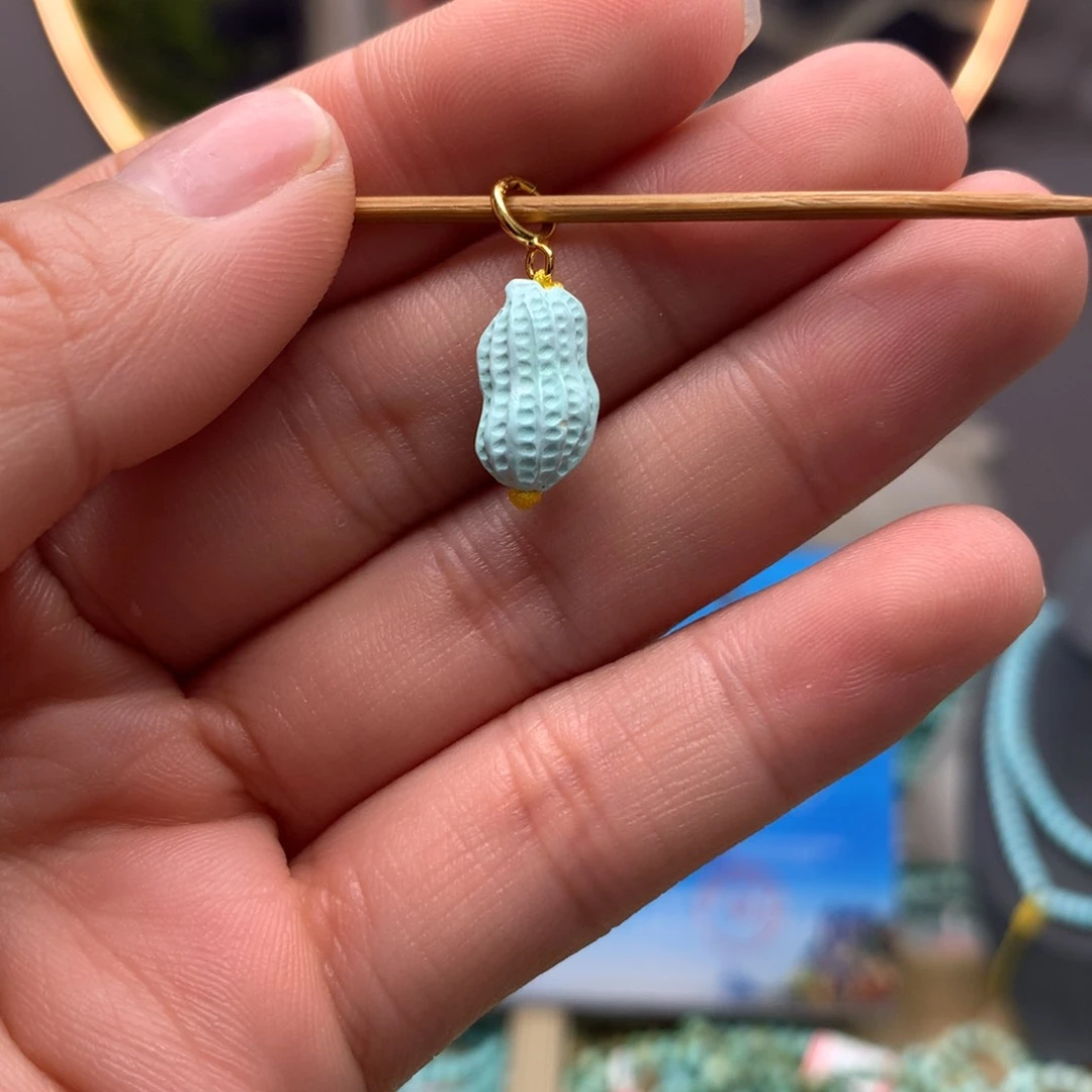 绿松石挂件未镶嵌