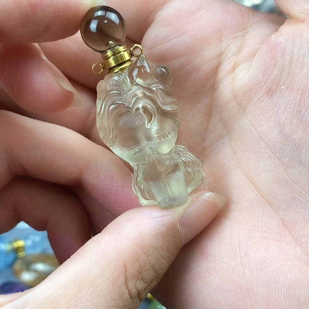 查罗石颈饰合金若*?天然