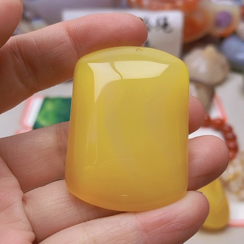 【闪购商品】未镶嵌玛瑙/玉髓珠宝半成品温**玉