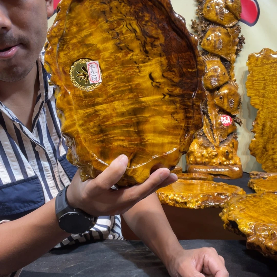 缅甸黄金樟树瘤工
