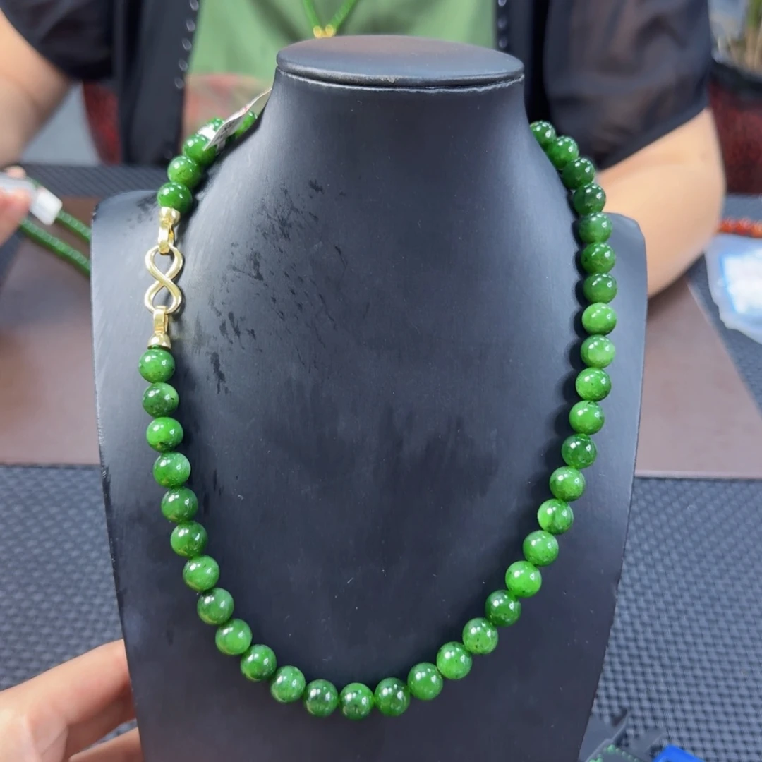 和田玉（碧玉）未镶嵌颈饰卡10