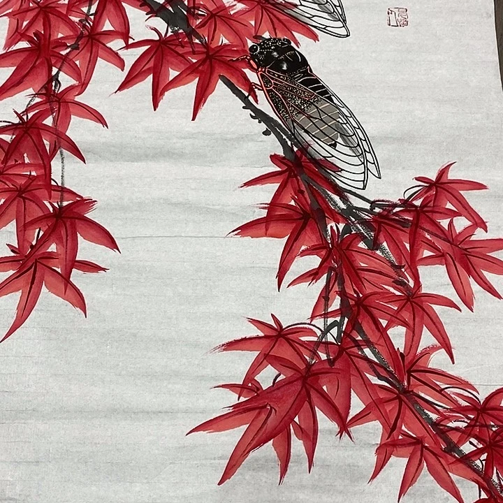 手绘国画作品欣赏999