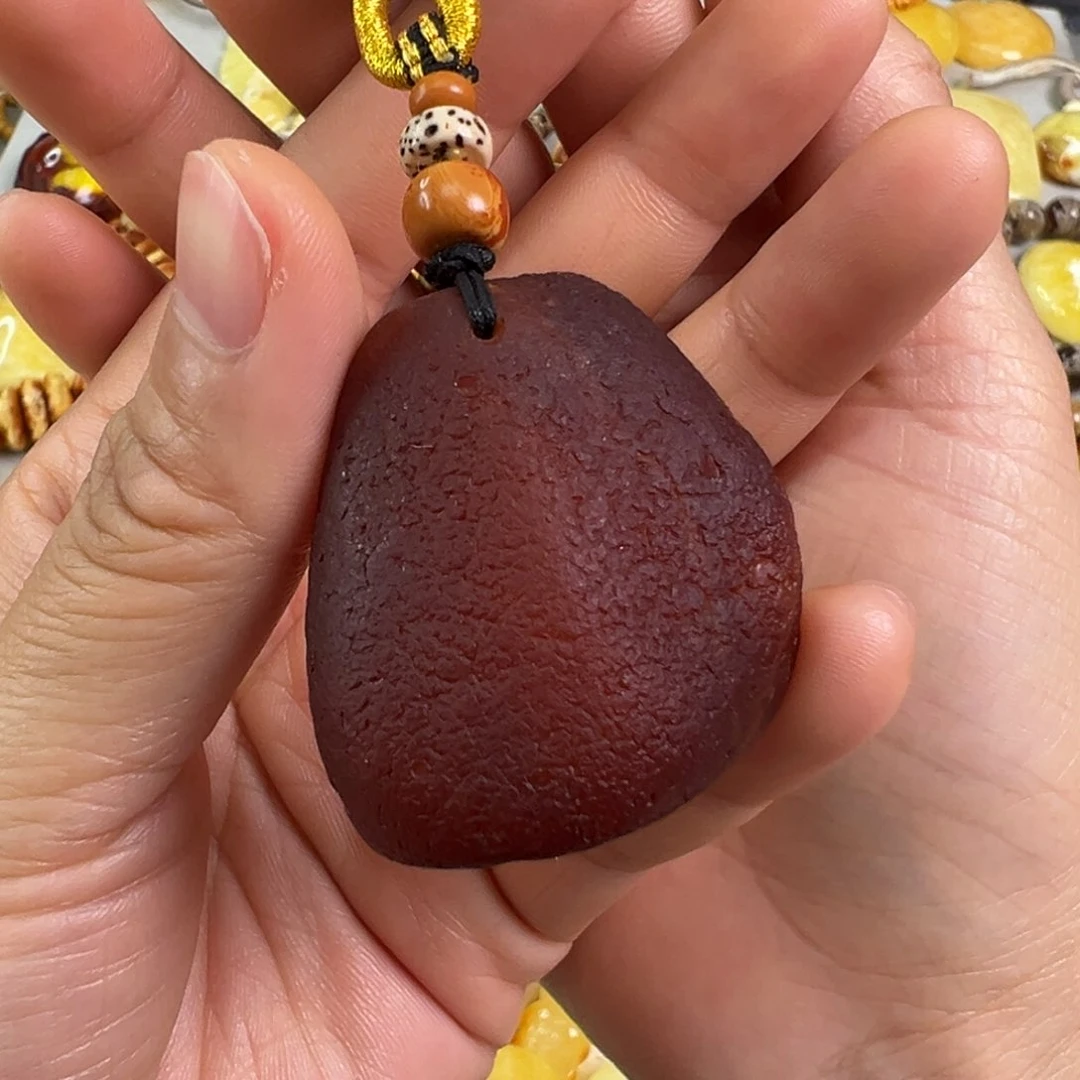 蜜蜡裸石未镶嵌蜜蜡