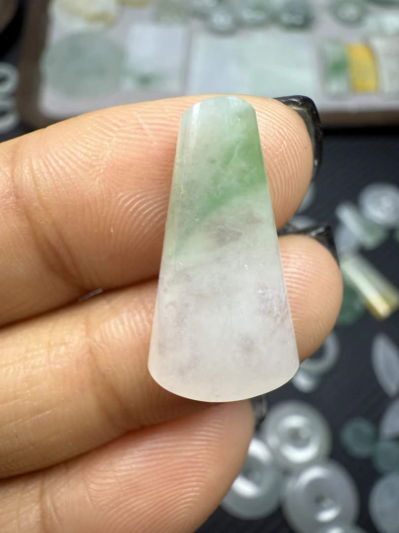 天然缅甸a货翡翠无事牌