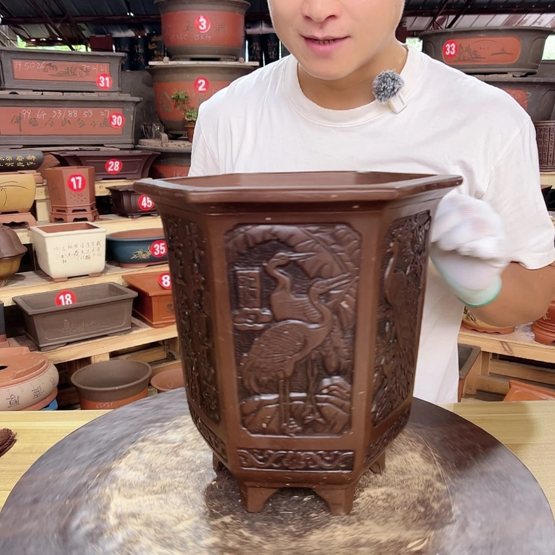 紫砂花盆工厂直发