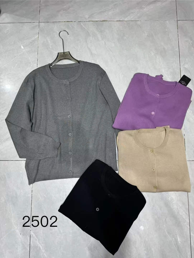 薄款圆领针织可机洗宽松型衫简约半高领纯色