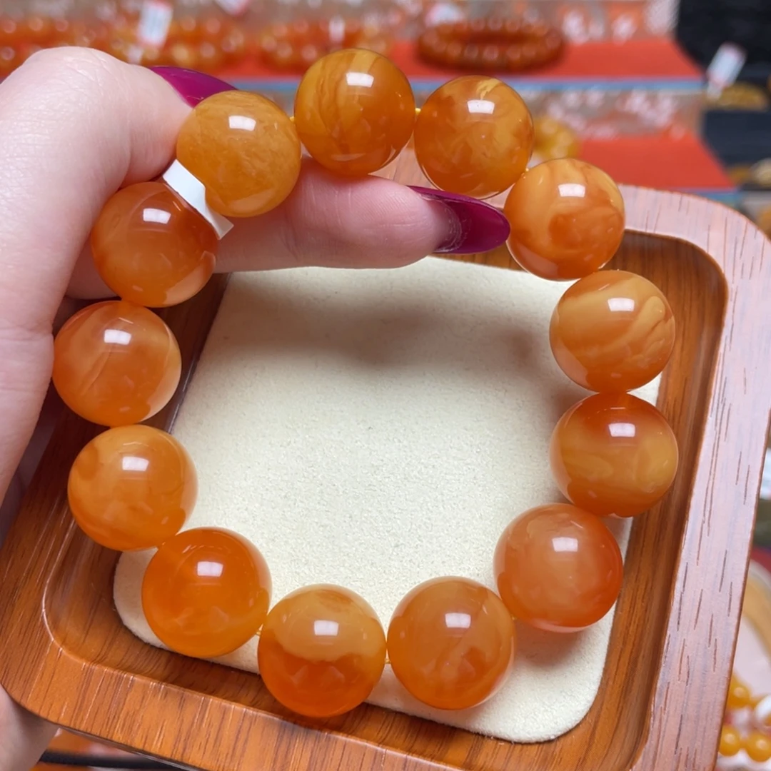 手链蜜蜡未镶嵌手串