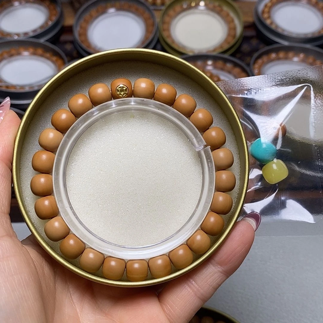 猴头核桃手串365号92左右18K柔光毕业小老型全品