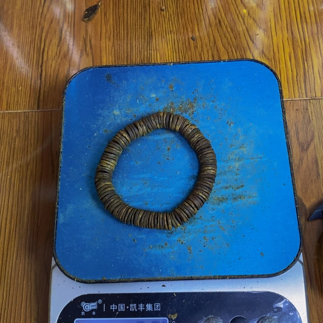 初***三沉香碎屑沉香白棋沉水单圈13.3克