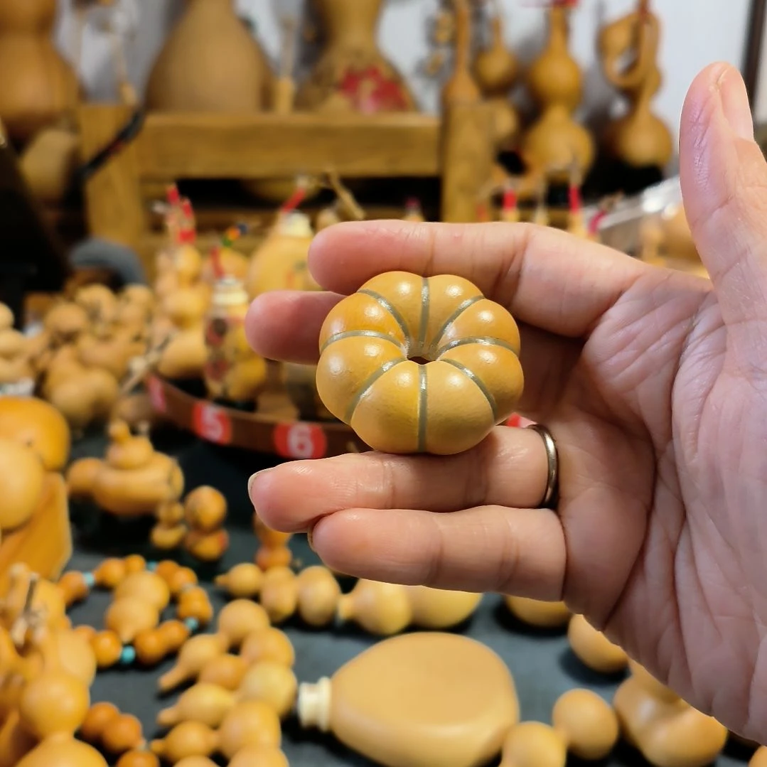 ****熊葫芦福禄双全手把件