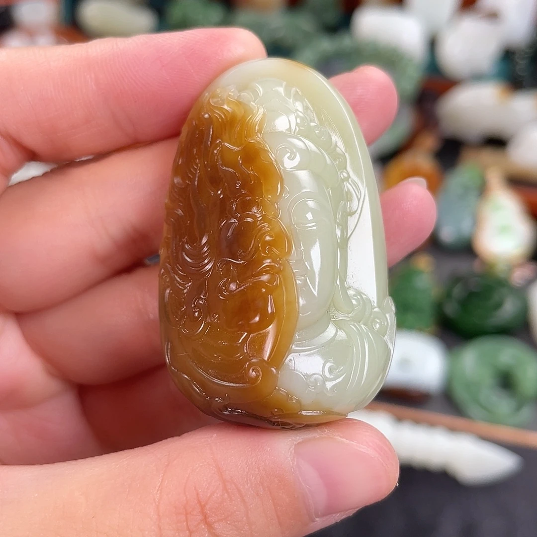 未镶嵌和田玉挂件