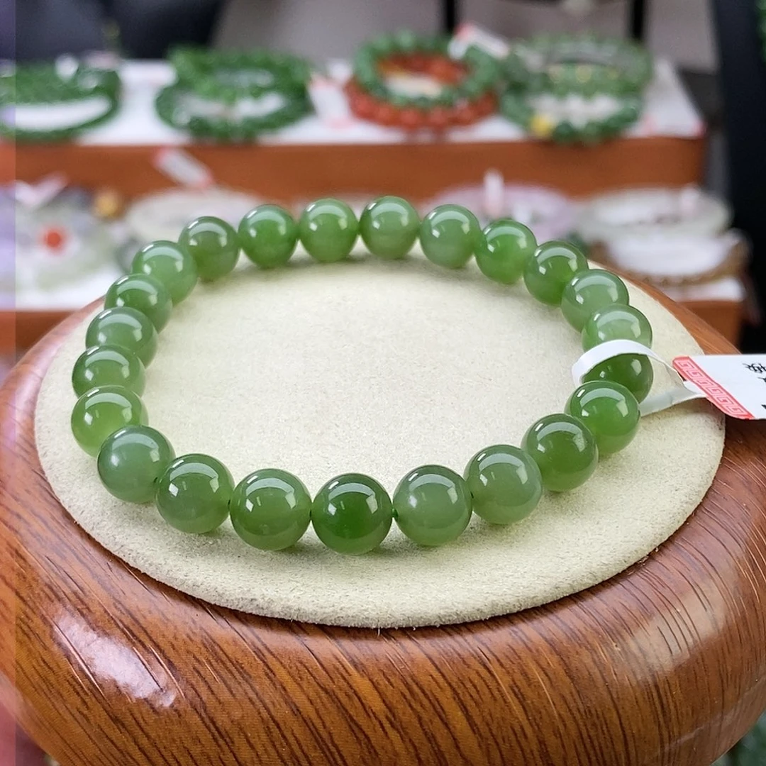 和田玉手串未镶嵌