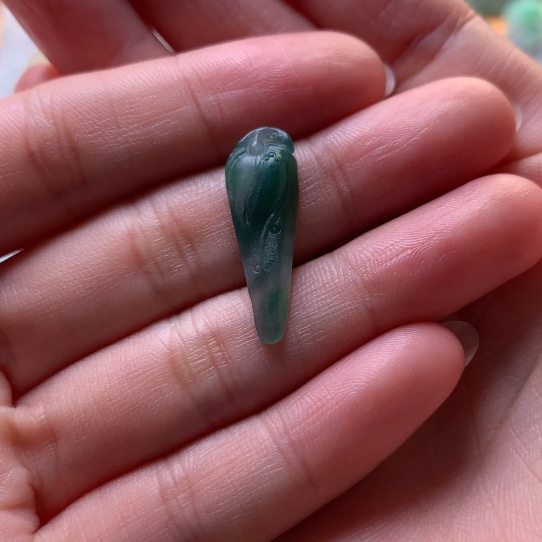 定制翡翠未镶嵌福瓜