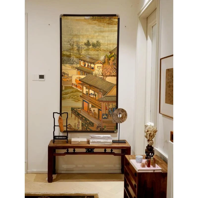TS194 中式挂画 163-83cm