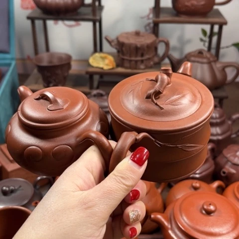 紫泥茶壶S****x原矿小红泥230毫升