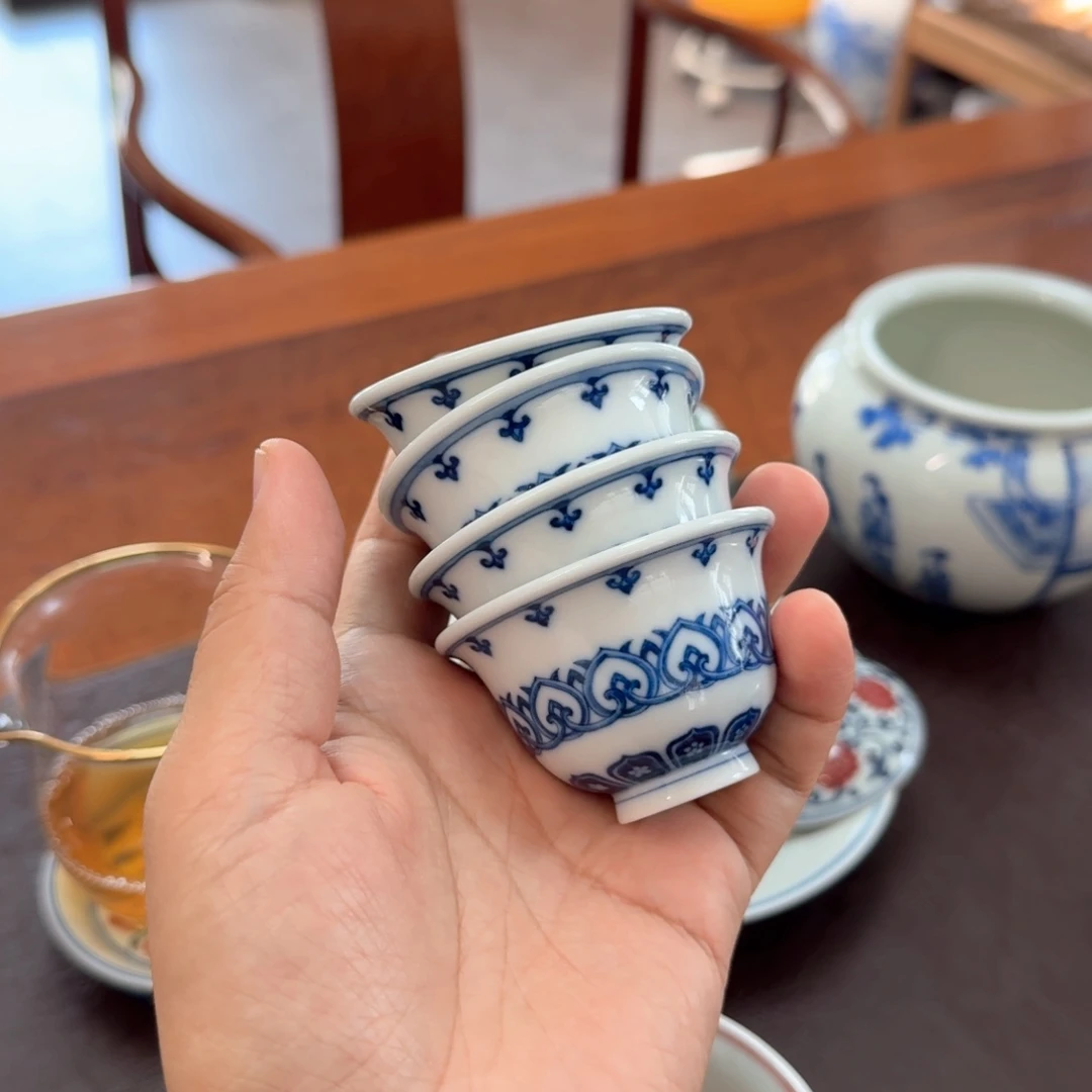 景德镇陶瓷杯杯杯