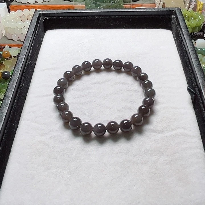 和田玉手串未镶嵌(****风