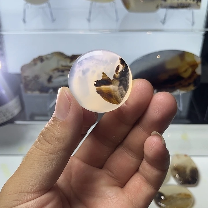 玛瑙/玉髓未镶嵌吊坠(不含链)