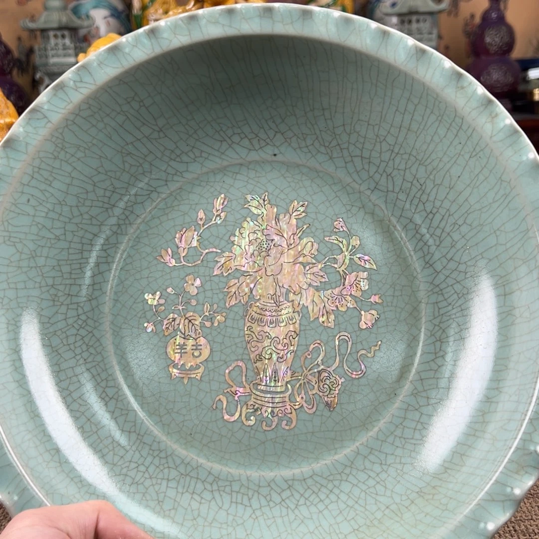 瓷片陶瓷艺术瓷器摆件