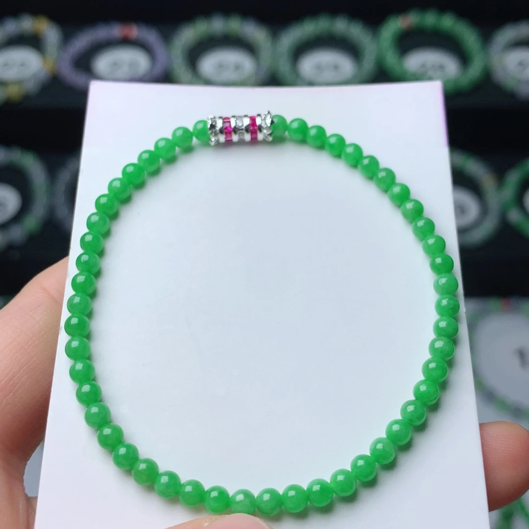 翡翠未镶嵌手链翡翠