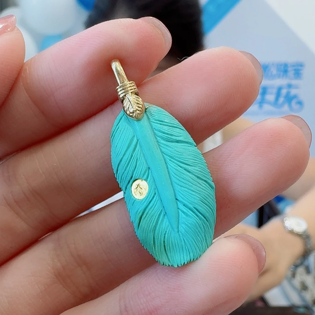 未镶嵌绿松石珠宝奇石