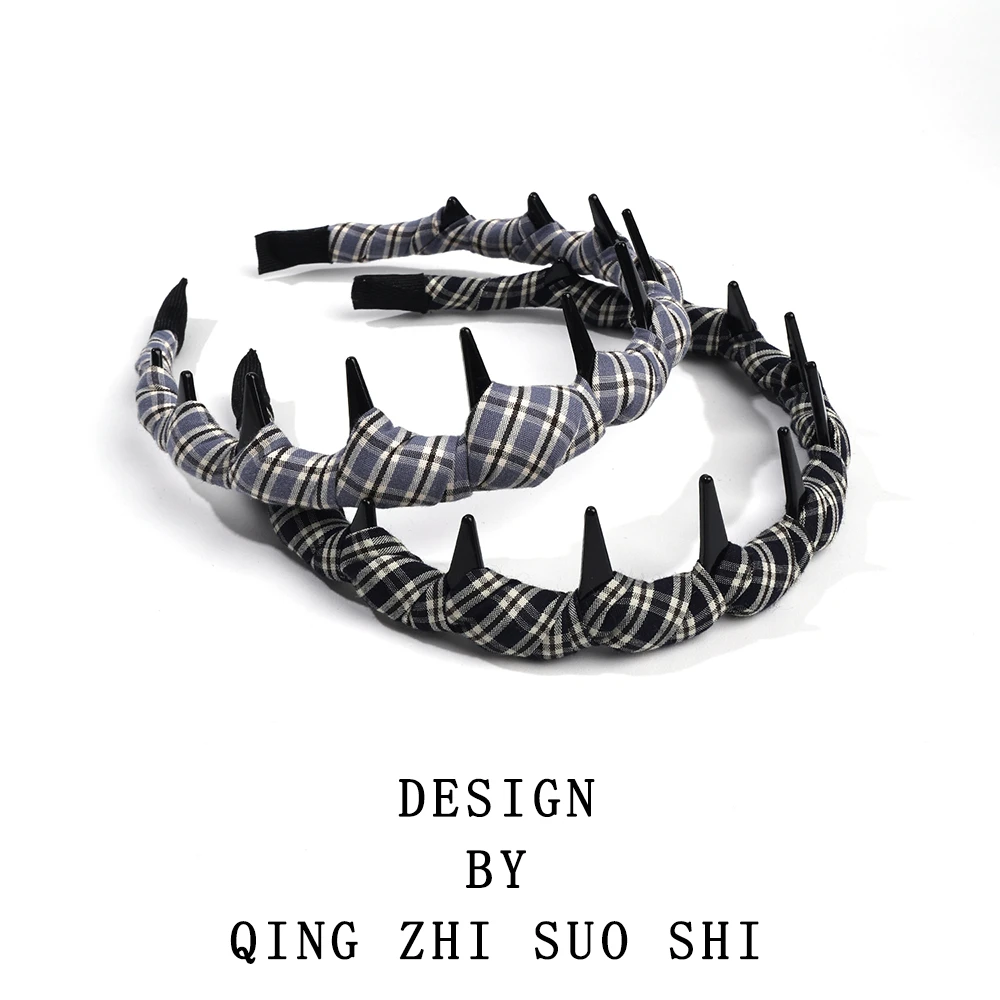 简约风头箍手工原创设计宽边休闲风网红少女风发箍气质时尚百搭