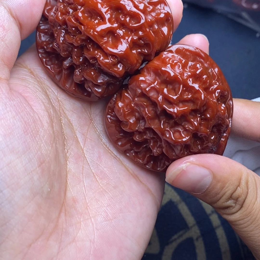 文玩核桃吊坠官帽51