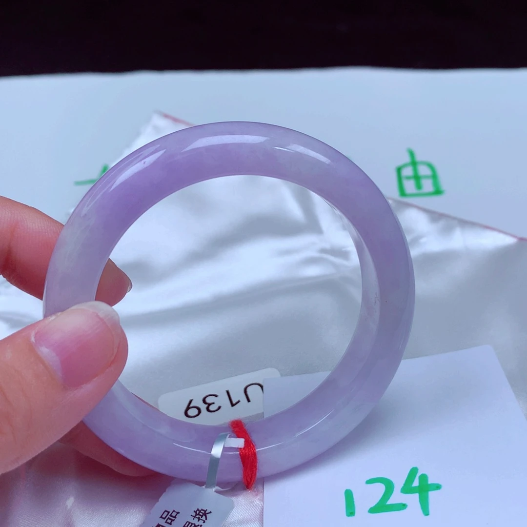 未镶嵌手镯翡翠缅甸天然A货翡翠手镯54