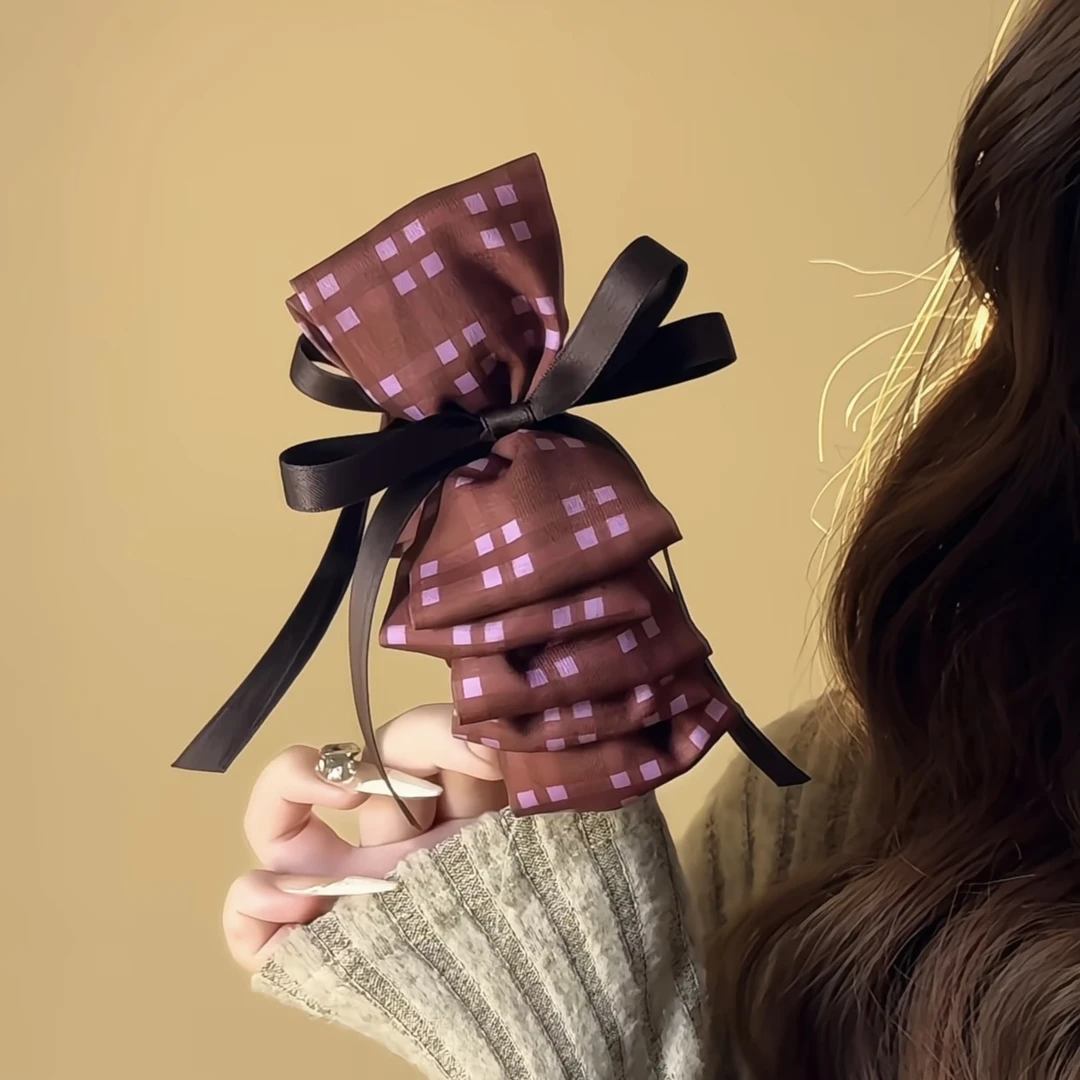 2025新款高级感大号发量多女士饱满后脑勺盘头发饰头饰