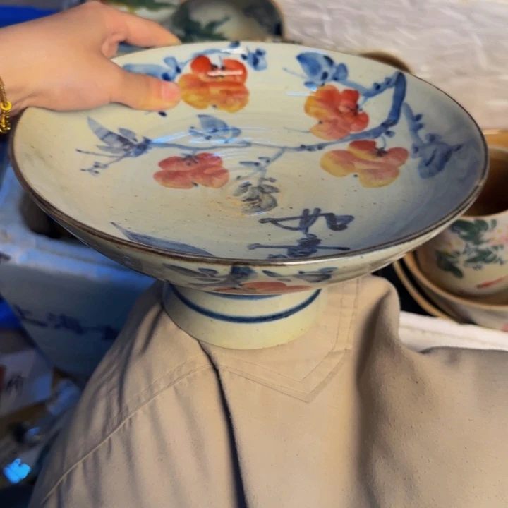 瓷片景德镇陶瓷手工手绘