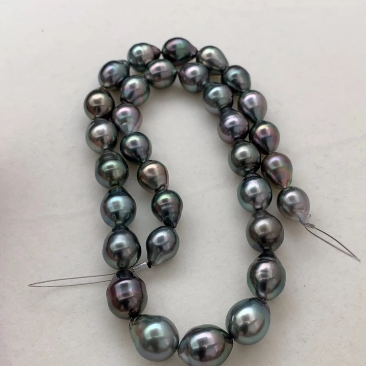 银S925镶嵌项链海水珍珠