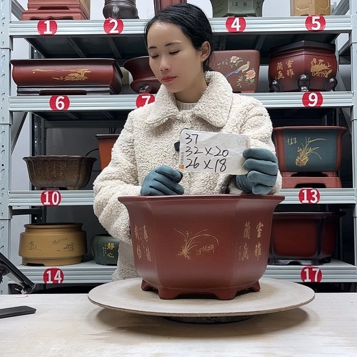 花盆紫砂紫砂花盆