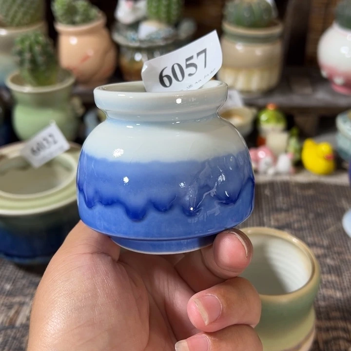 口4 手工花盆满30包邮