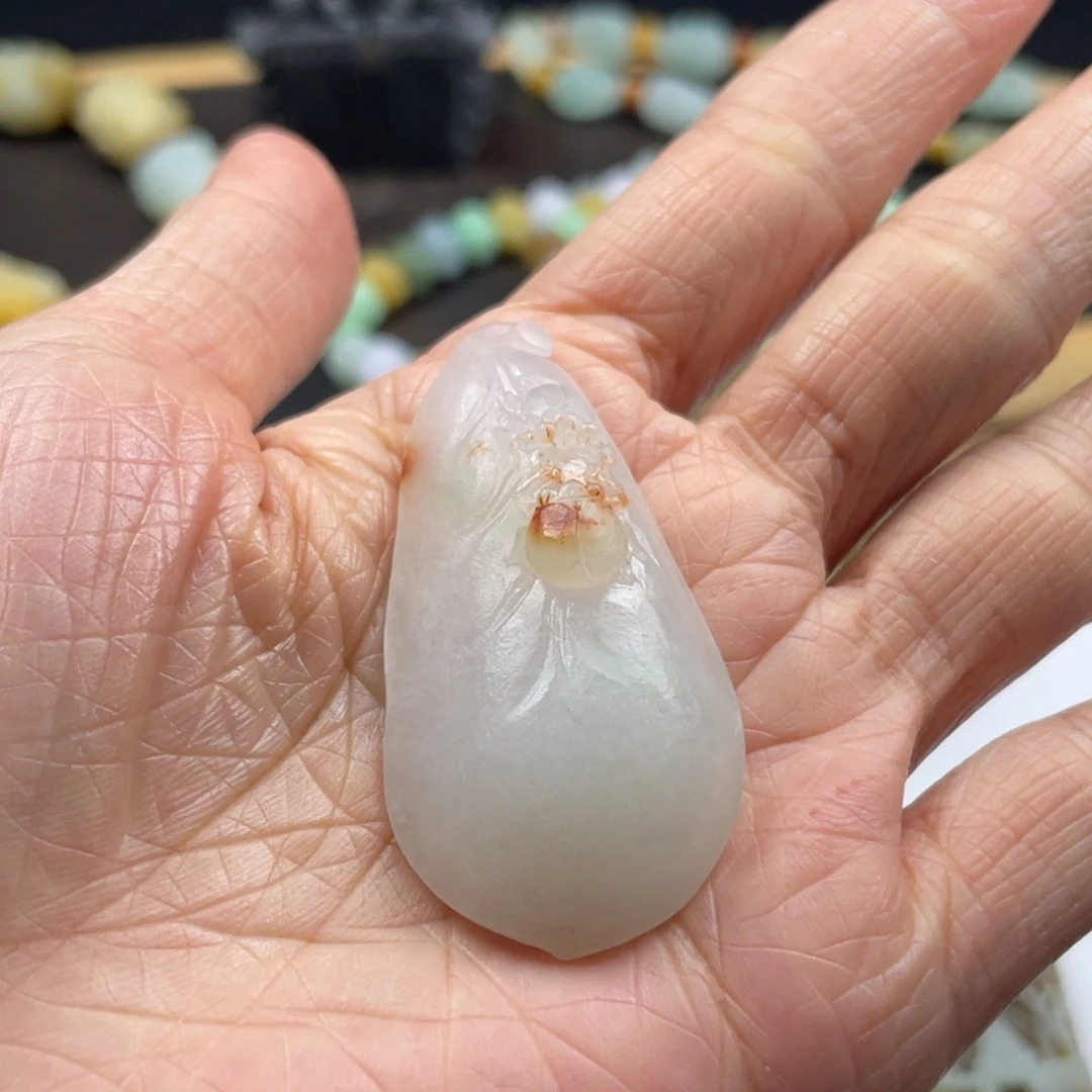 定制翡翠未镶嵌叶子