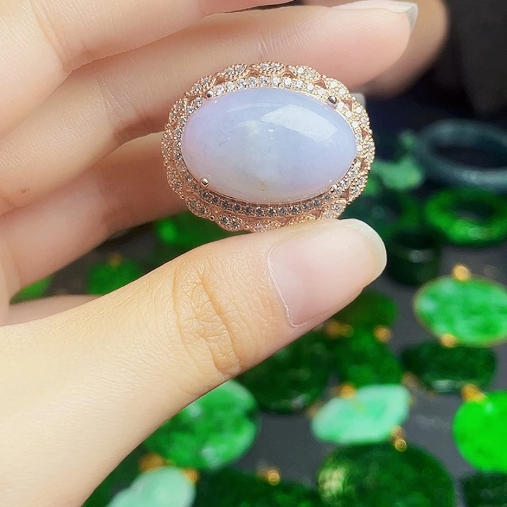 翡翠银S925镶嵌颈饰多样性