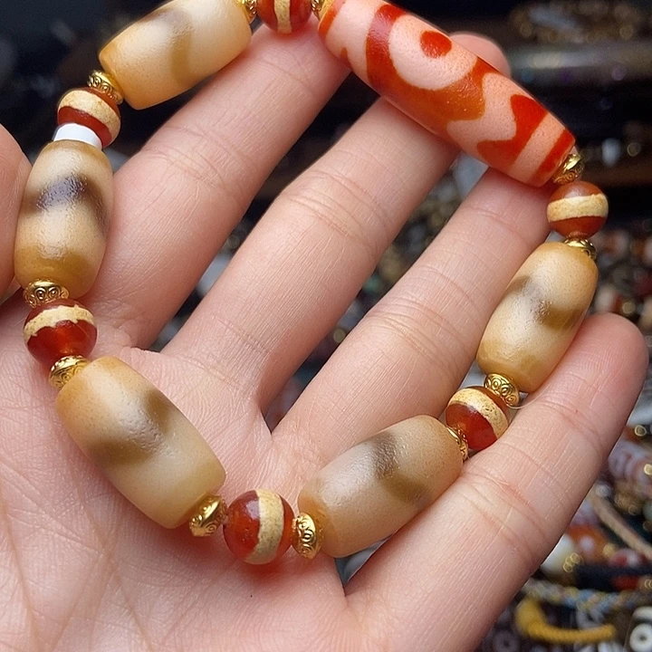 玛瑙/玉髓未镶嵌手链