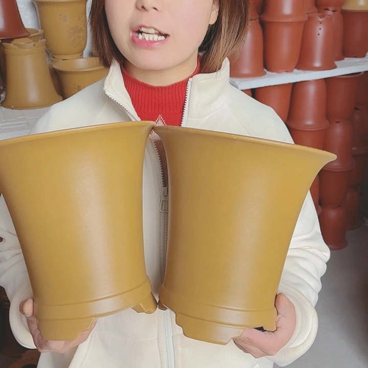 紫砂宜兴紫砂花盆