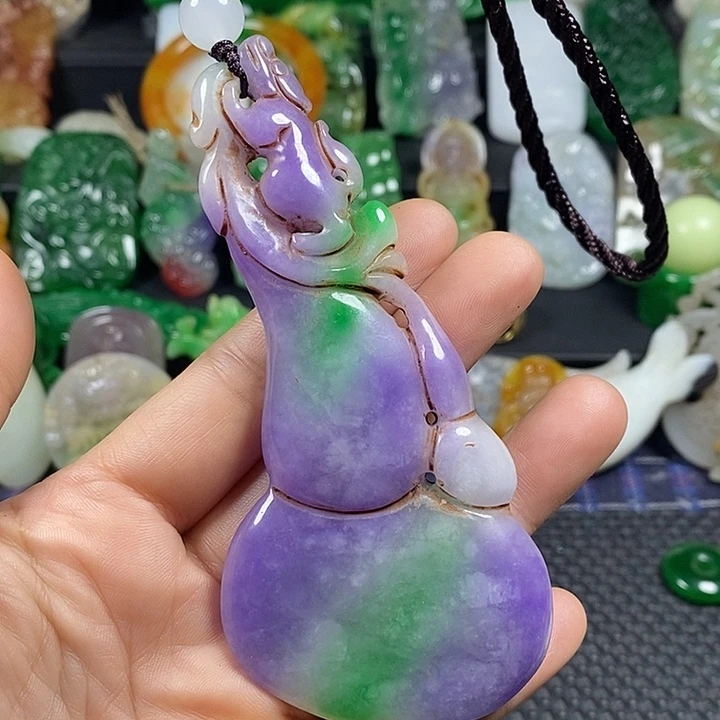 紫金钵盂菩提吊坠