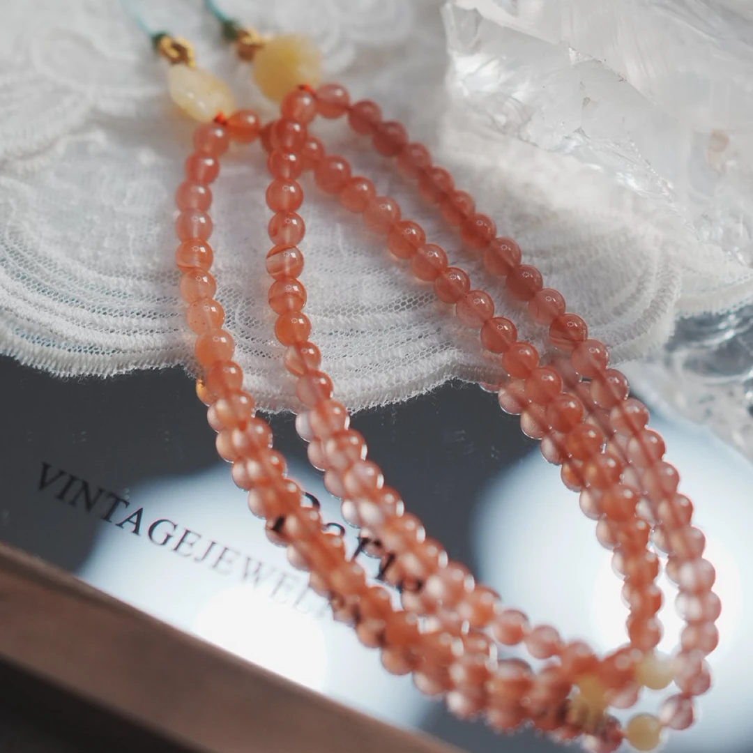 54905天然原创南红6mm手机挂件多样性发一